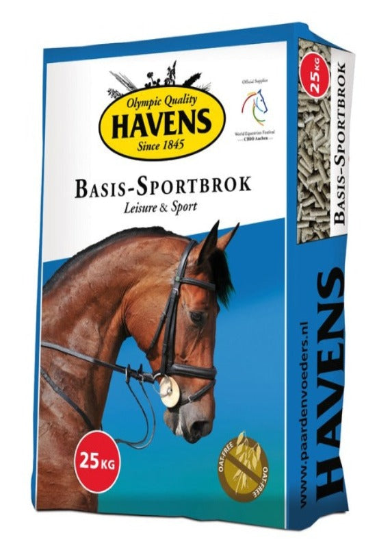 Havens Basis-Sportbrok 25KG