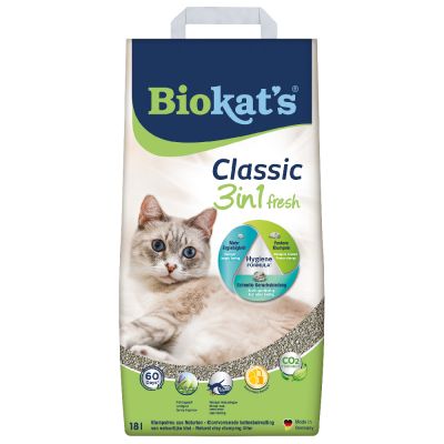 Biokat 3 in 1 groen 18L